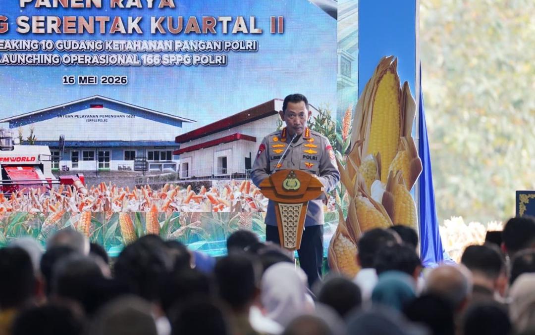 Dukung Penuh Program MBG dicanangkan Presiden Prabowo, Kapolri Targetkan 1.500 SPPG Beroperasi 2026