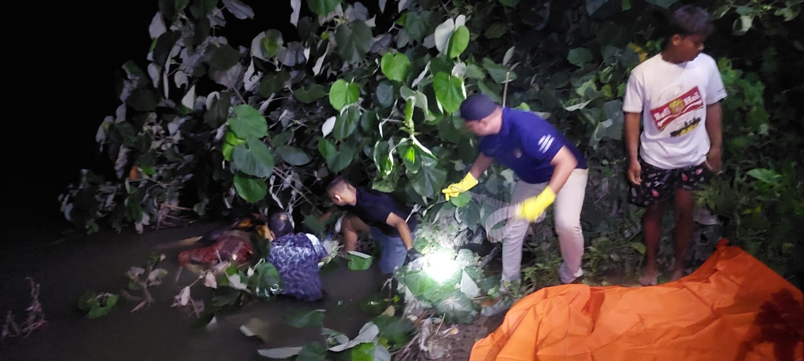 Sosok Aipda Sujid Saputra: Personel INAFIS Polres Simalungun yang Tak Kenal Lelah, Olah TKP Mayat Perempuan Tak Dikenal di Sungai Bah Bolon Hingga Larut Malam