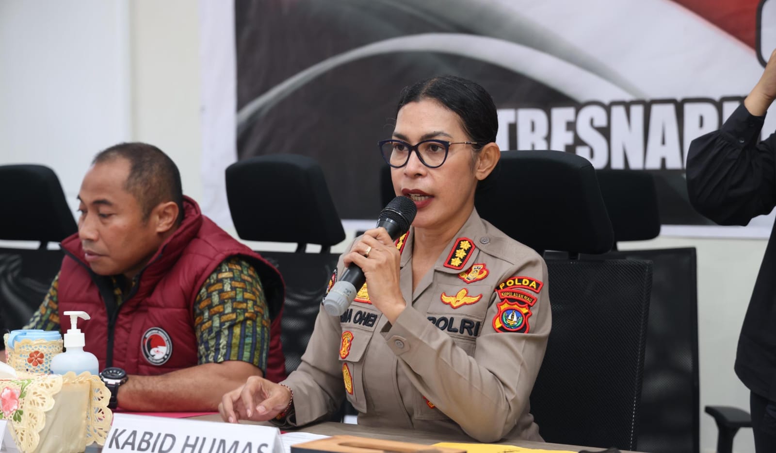 Ditresnarkoba Polda Kepri Berhasil Ungkap Peredaran Narkotika Jaringan Internasional di Pulau Buru Kabupaten Karimun