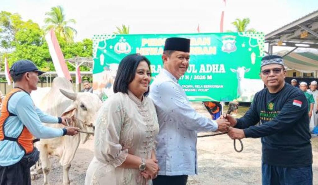 Berbagi Berkah Idul Adha 1447 Hijriah, Polda Kalteng Salurkan 246 Hewan Kurban untuk Masyarakat dan Personel