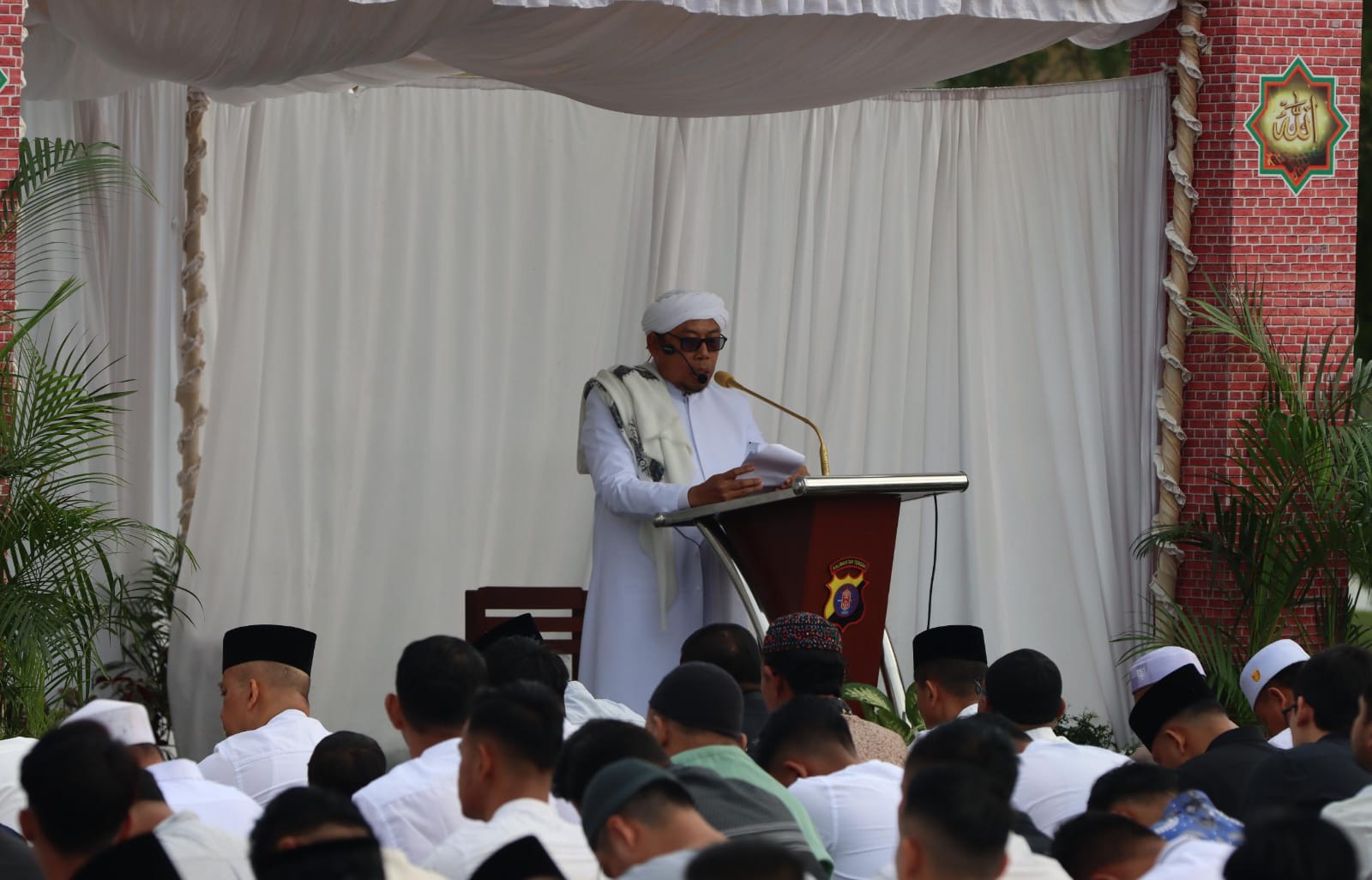 Maknai Hari Raya Idul Adha 1447 H, Polda Kalteng Gelar Salat Id Bersama Masyarakat