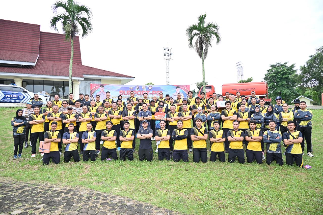 Polda Jambi Gelar Kegiatan SUPPORT-Psi untuk Perkuat Ketahanan Mental dan Kekompakan Personel