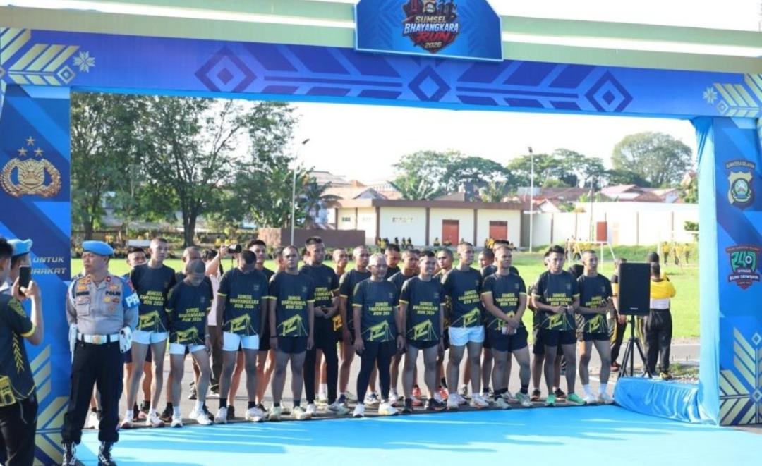 Sambut Hari Bhayangkara ke-80, Polda Sumsel Resmi Luncurkan ‘Sumsel Bhayangkara Run 2026’