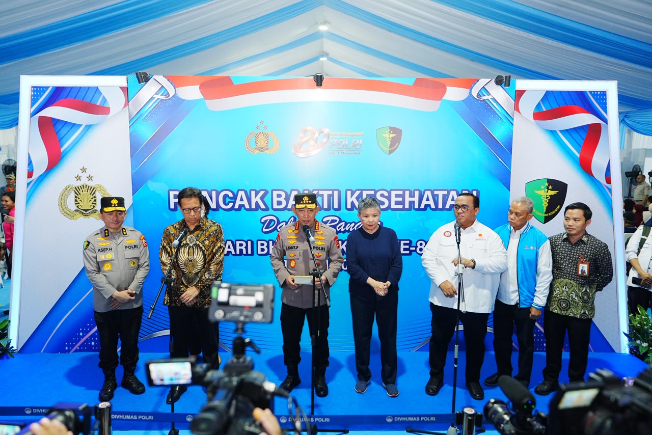 Hadiri Puncak Bakti Kesehatan, Kapolri: Berikan Pelayanan Terbaik ke Masyarakat dan Anggota Jelang Hari Bhayangkara ke-80