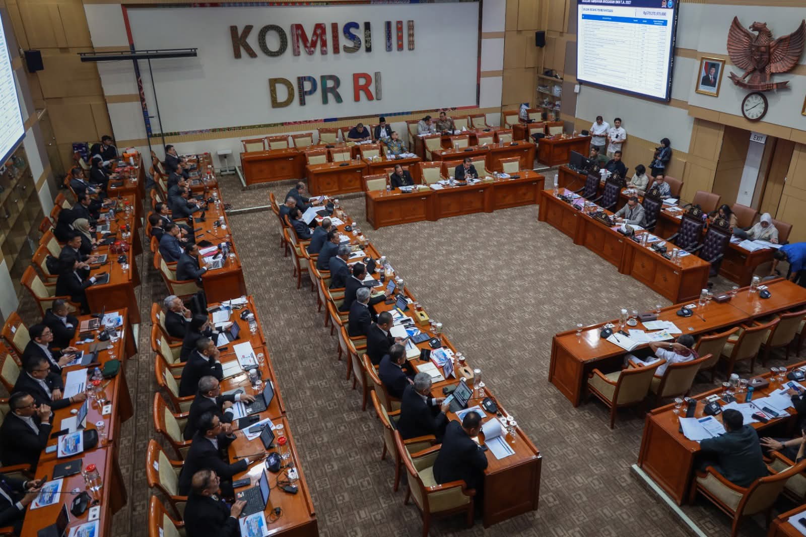 Komisi III DPR RI Setujui Usulan Tambahan Anggaran BNN untuk Tahun 2027