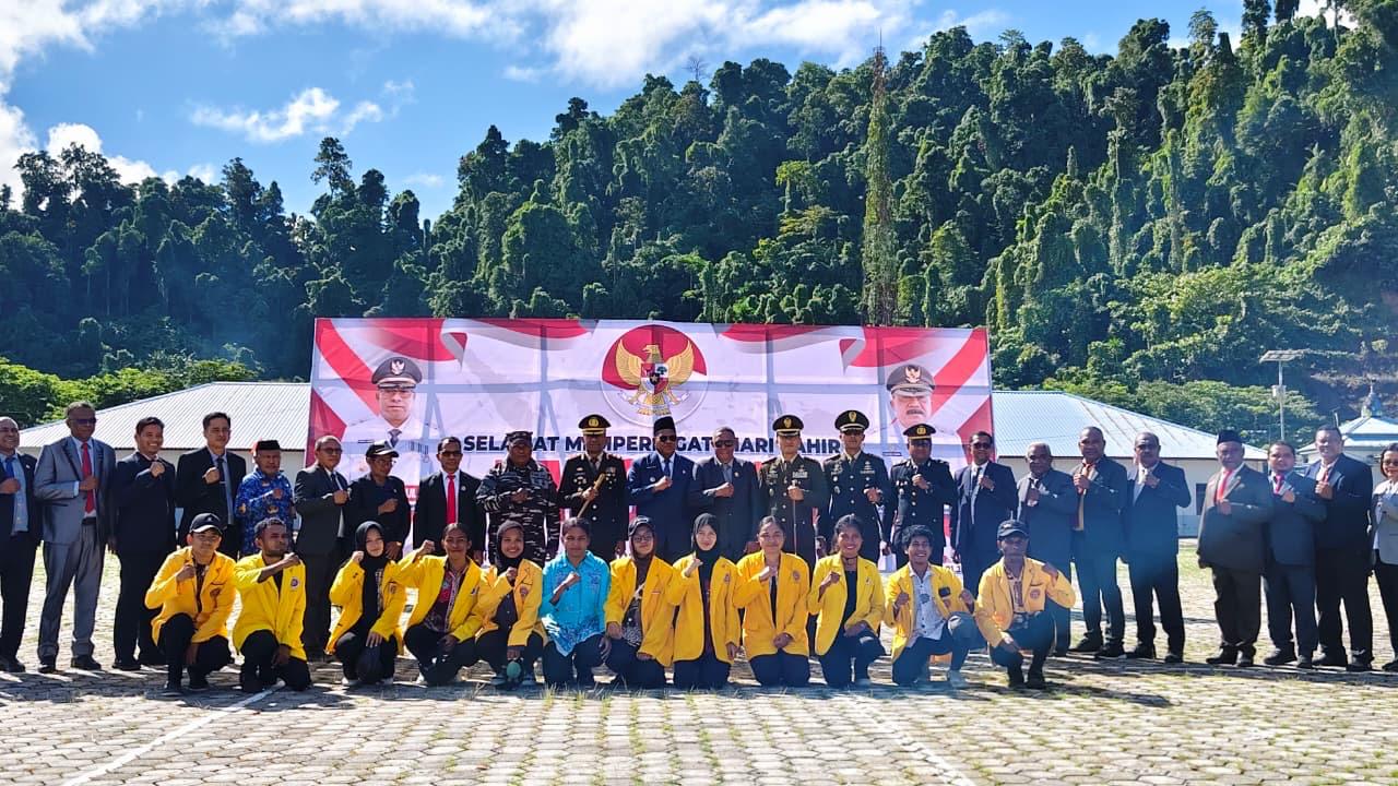Penuh Khidmat, Kapolres Raja Ampat Hadiri Upacara Hari Lahir Pancasila 2026 di Kantor Bupati