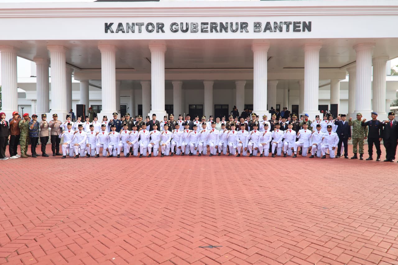Kapolda Banten Hadiri Upacara Peringatan Hari Lahir Pancasila Tingkat Provinsi Banten Tahun 2026