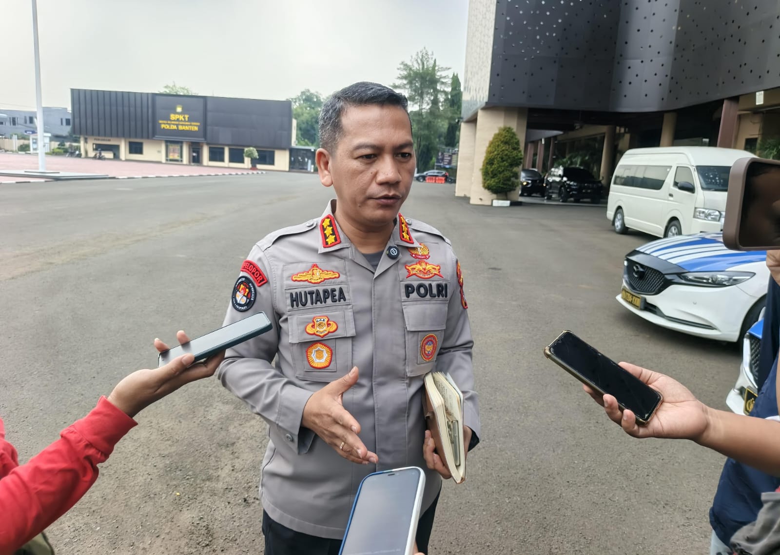 Polda Banten Meringkus Debt Collector Yang Melakukan Perampasan dan Penganiayaan Terhadap Personel Brimob