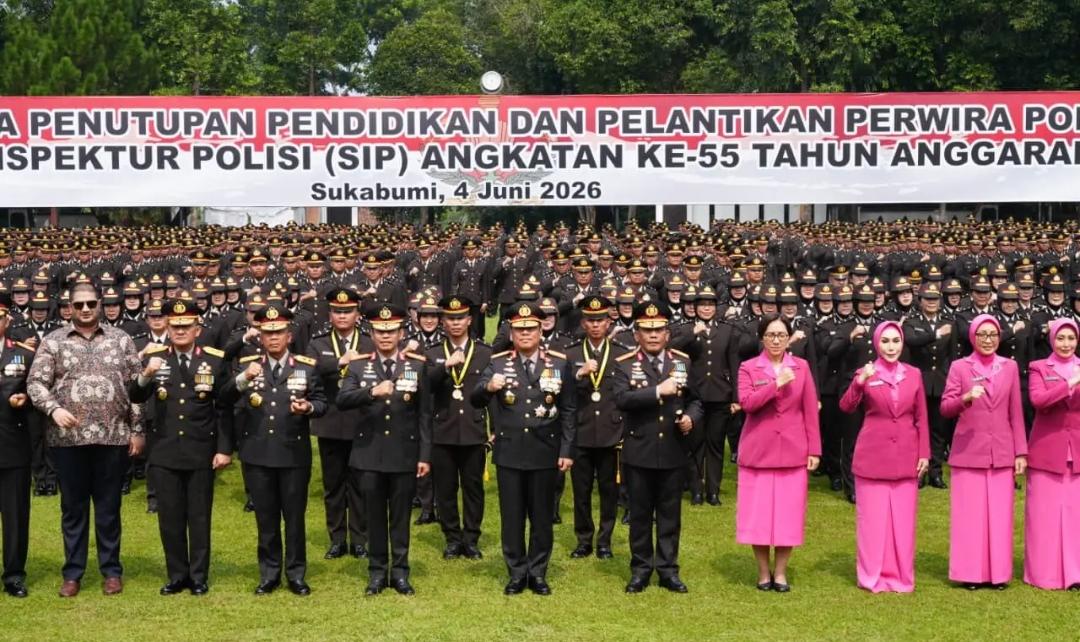 Perkuat Garda Terdepan Pelayanan Masyarakat, Wakapolri Lantik 1.848 Perwira Baru di Setukpa Lemdiklat Polri