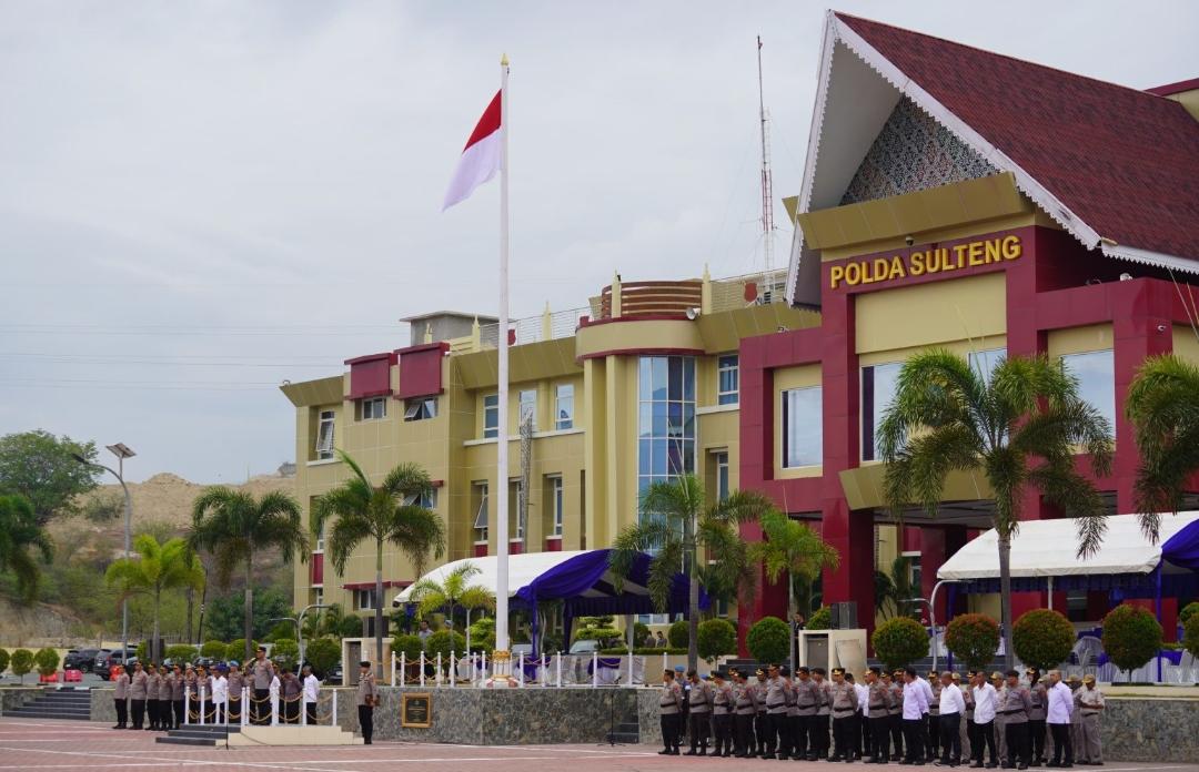 Pimpin Apel Pagi, Kapolda Sulteng Ingatkan Anggota Jaga Marwah Institusi Polri