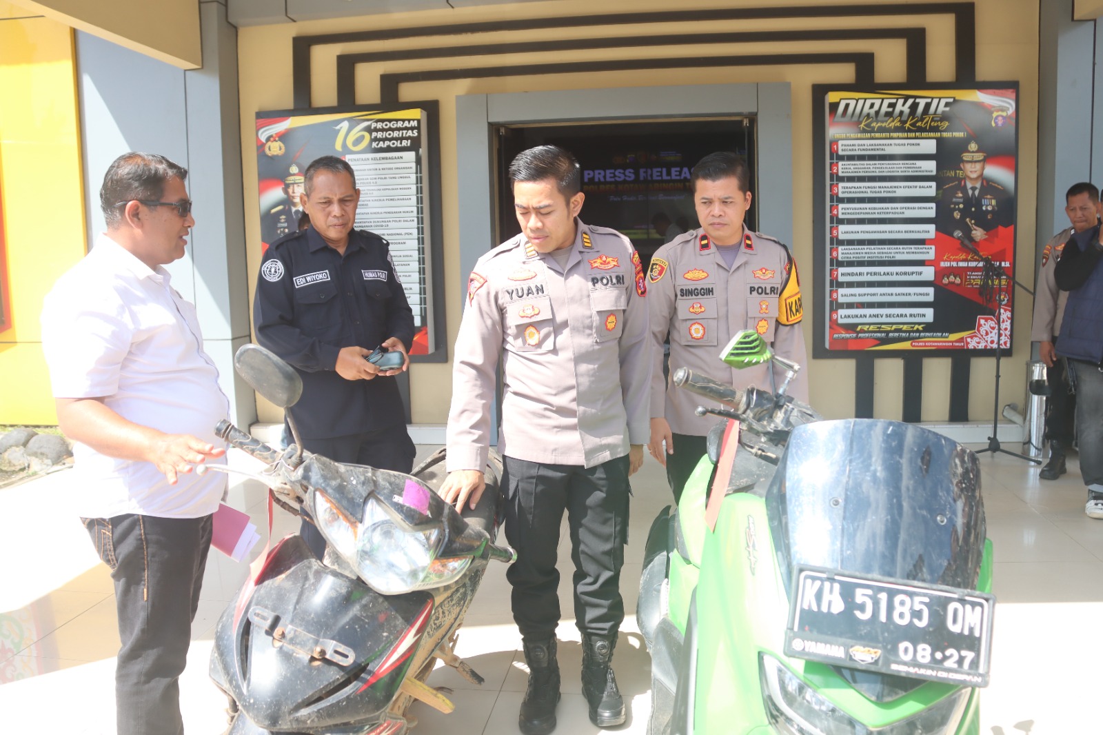 Polres Kotim Ungkap Kasus Tindak Pidana Pembunuhan Di Desa Tangar Kec Mentaya Hulu