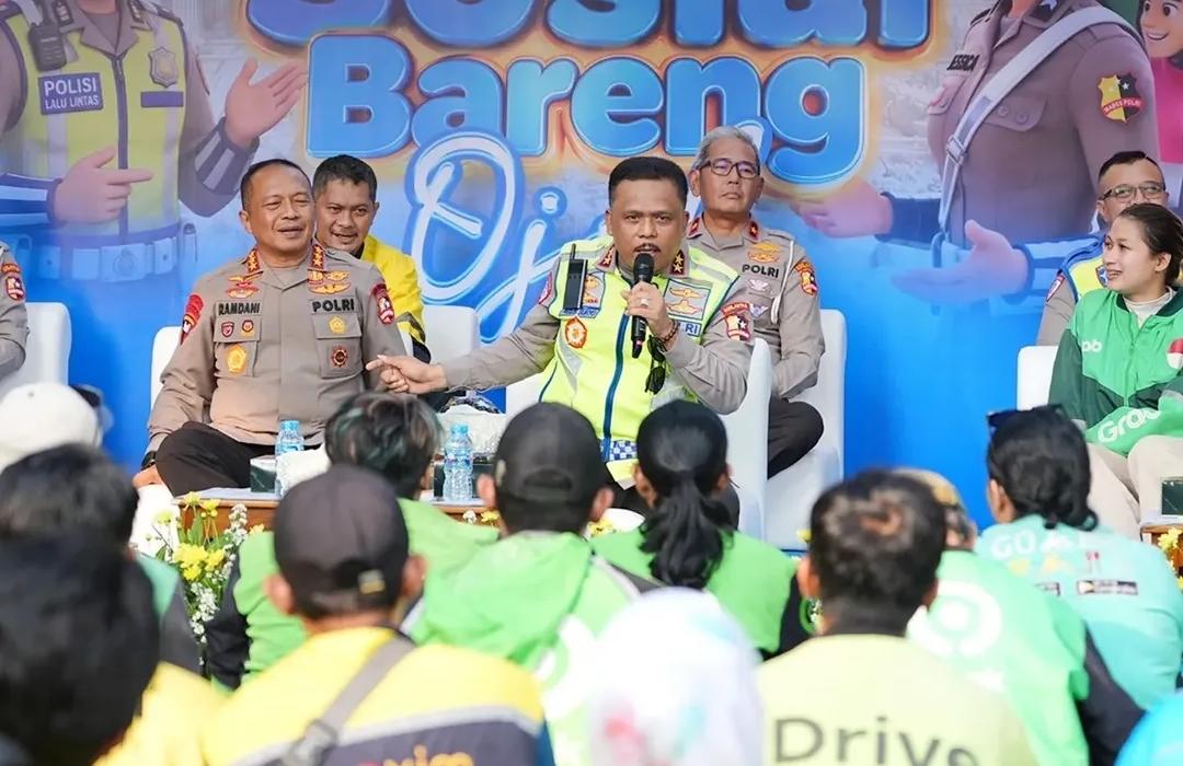 Jelang Hari Bhayangkara ke-80: Polri Gelar Baksos Bersama Ratusan Ojol Jakarta, Perkuat Jaga Kamtibmas