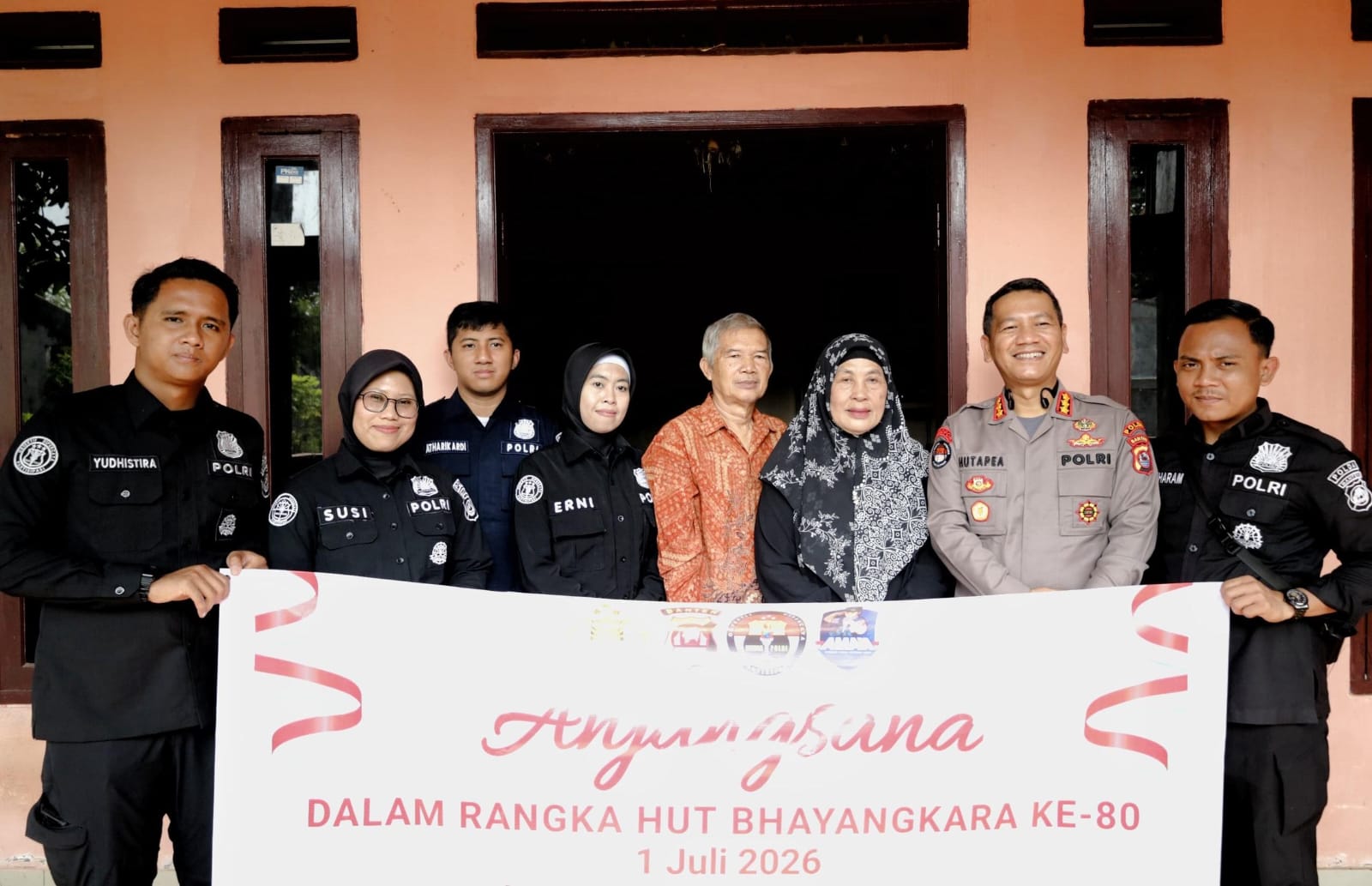 Menyambut HUT Bhayangkara ke-80, Bidhumas Polda Banten Pererat Silaturahmi dengan Purnawirawan Polri