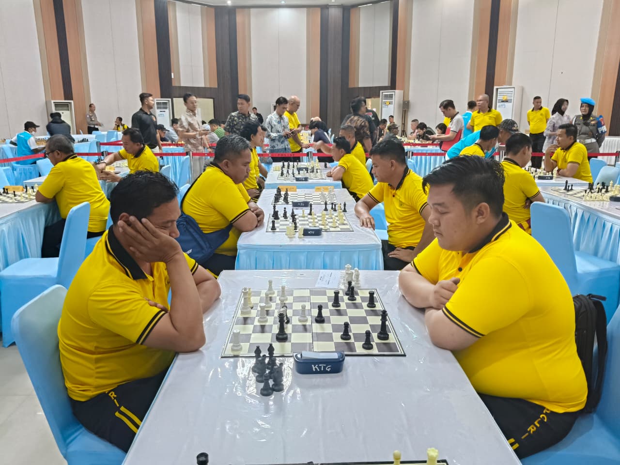 81 Peserta Siap Bersaing Ketat di Kejuaraan Catur Kapolda Kalteng Cup 2026