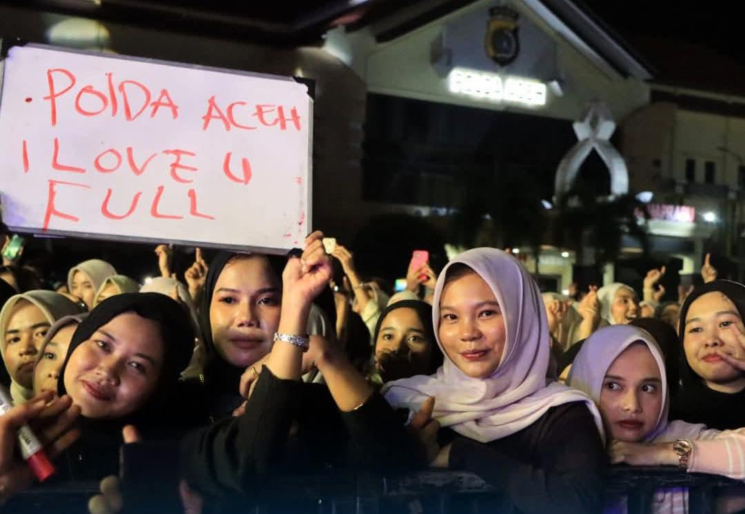 Tembus 33 Ribu Pengunjung, Hari Ketiga Bhayangkara Fest 2026 di Polda Aceh Banjir Lautan Massa