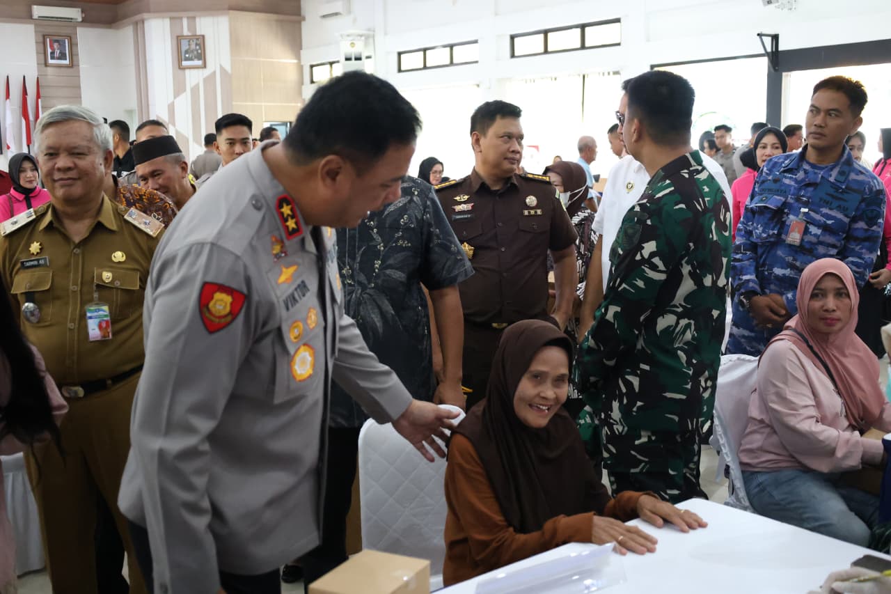 Polda Babel Gelar Puncak Bakti Kesehatan, Sedia Layanan Pengobatan Gratis Hingga Khitanan