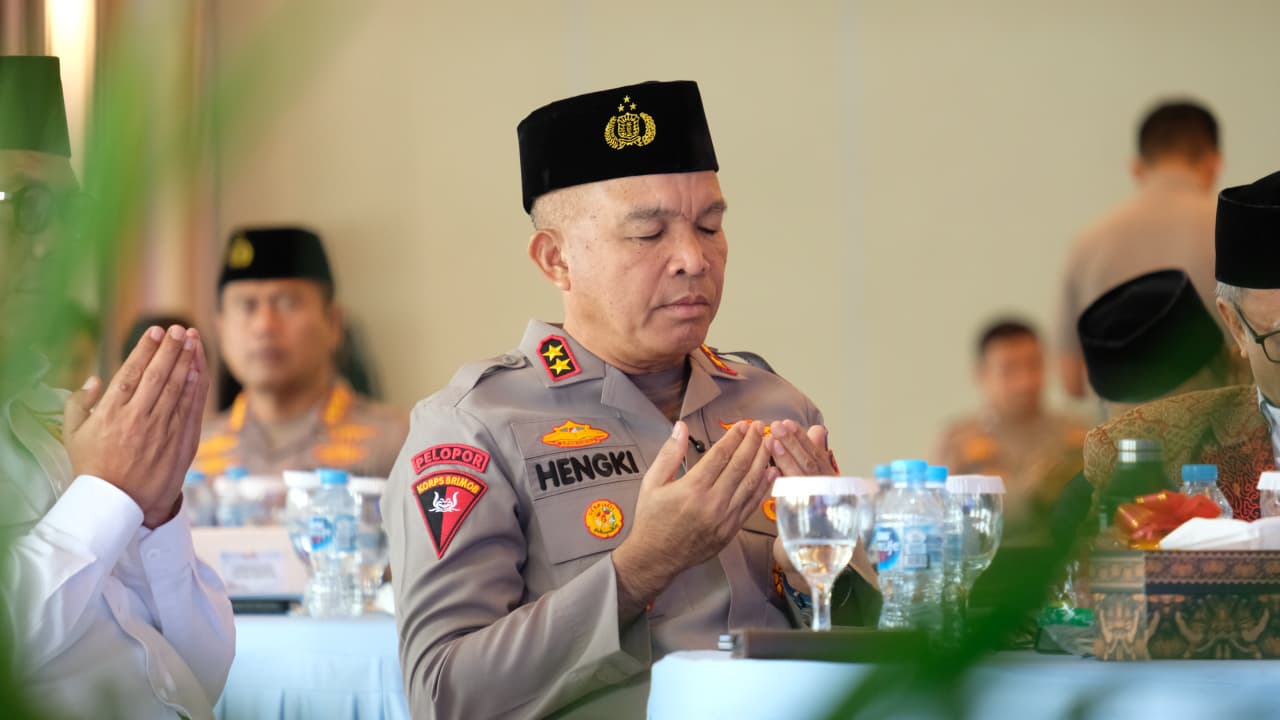 Polda Banten Gelar Doa Bersama Lintas Agama Sambut Hari Bhayangkara ke-80