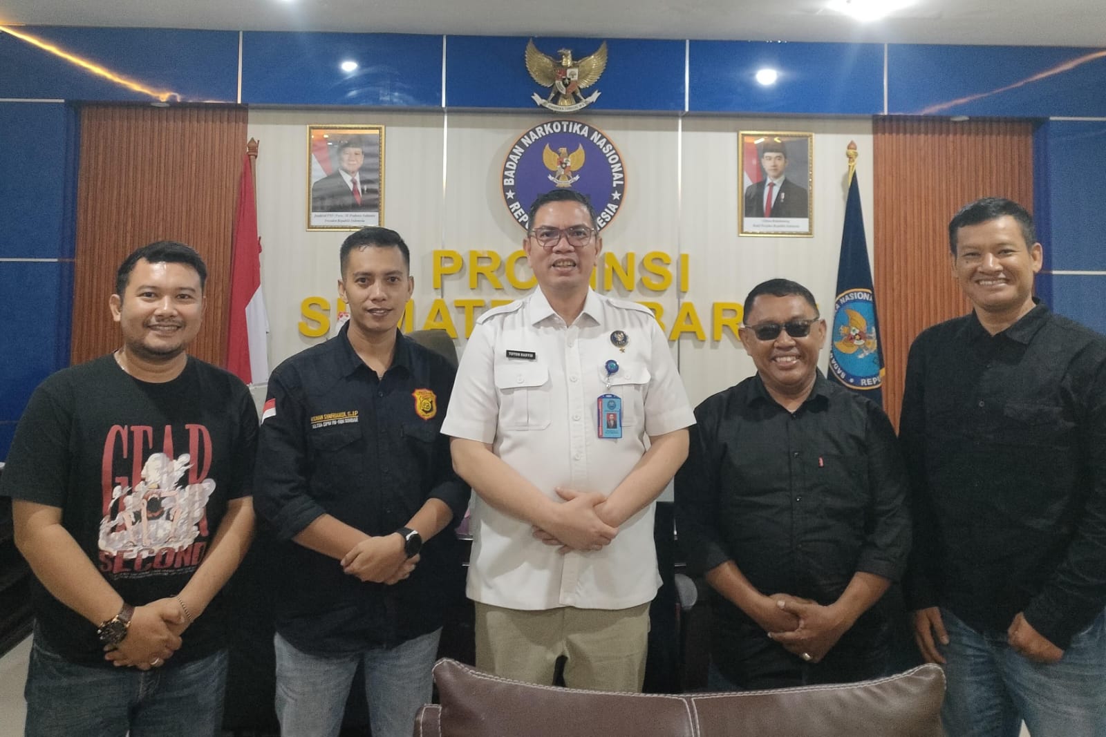 Langkah Cepat DPW PW-FRN Sumbar: Temui Kepala BNNP Baru, Siap Tabuh Genderang Perang Melawan Narkoba