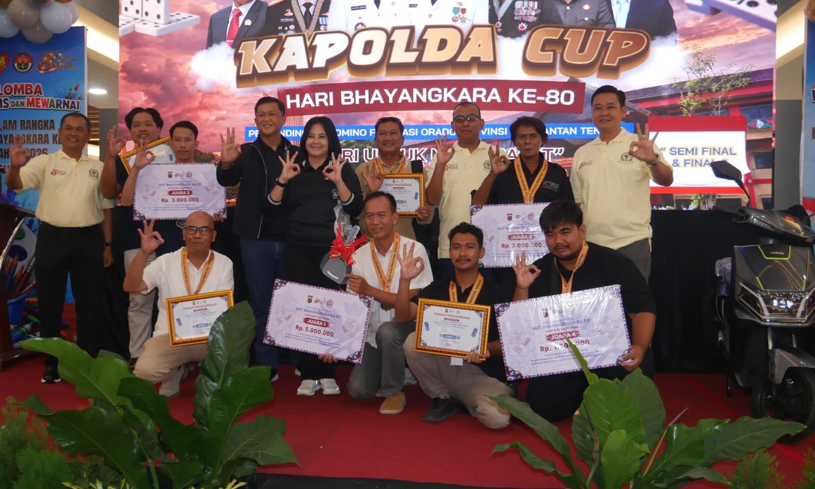Final Turnamen Domino Piala Kapolda Cup 2026 Berlangsung Ketat