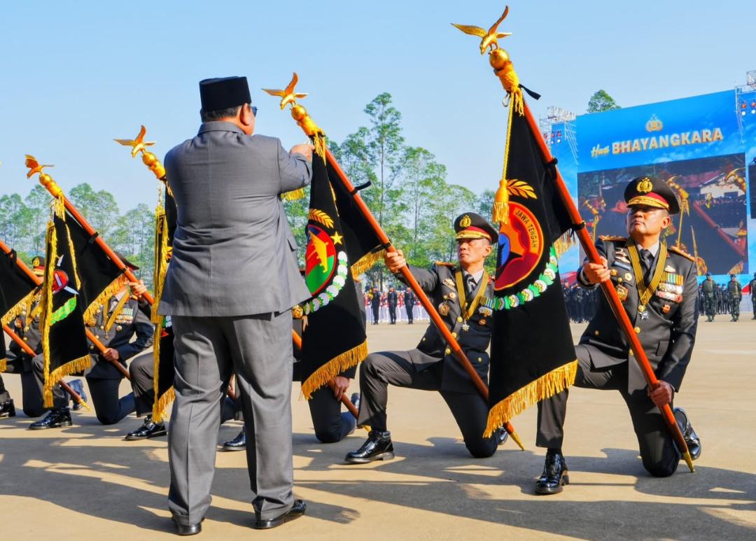 Terima Nugraha Sakanti dari Presiden Prabowo di Hari Bhayangkara ke-80, Kapolda Lampung: Ini Hasil Kerja Bersama