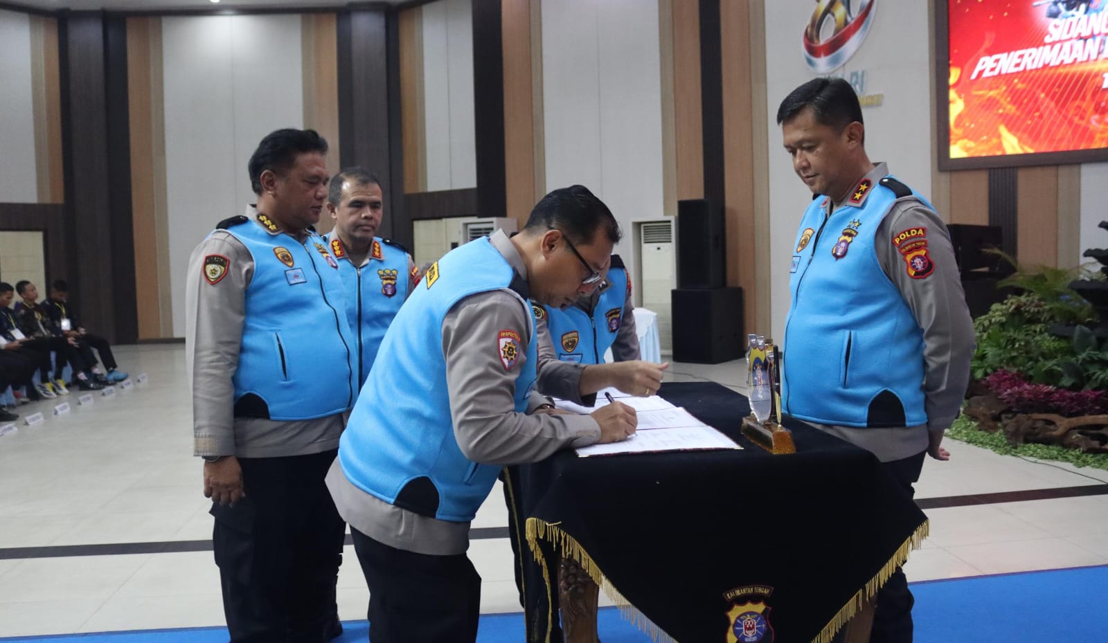 Sidang Kelulusan Akhir Penerimaan Polri Terpadu di Polda Kalteng, 117 Peserta Dinyatakan Lulus
