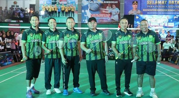 Pecah Rekor! 1.078 Peserta dan Legenda Badminton Ramaikan Kapolda Cup VI Sumsel