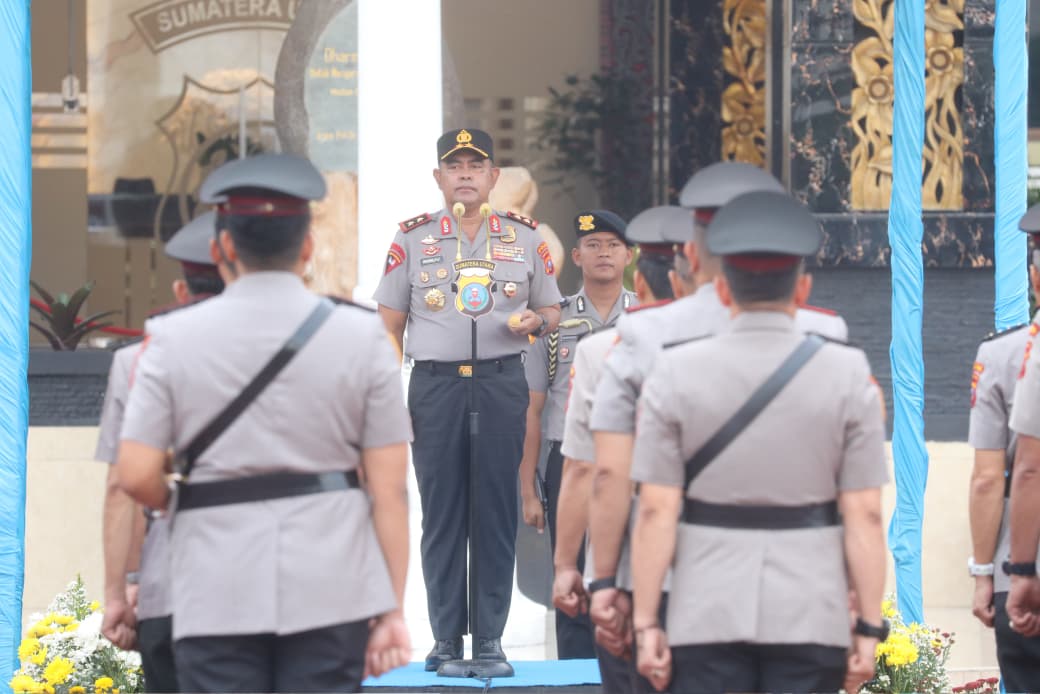 Kapolda Sumut Pimpin Sertijab 24 Pejabat Utama dan Kapolres, Tekankan Integritas serta Pelayanan Terbaik untuk Masyarakat