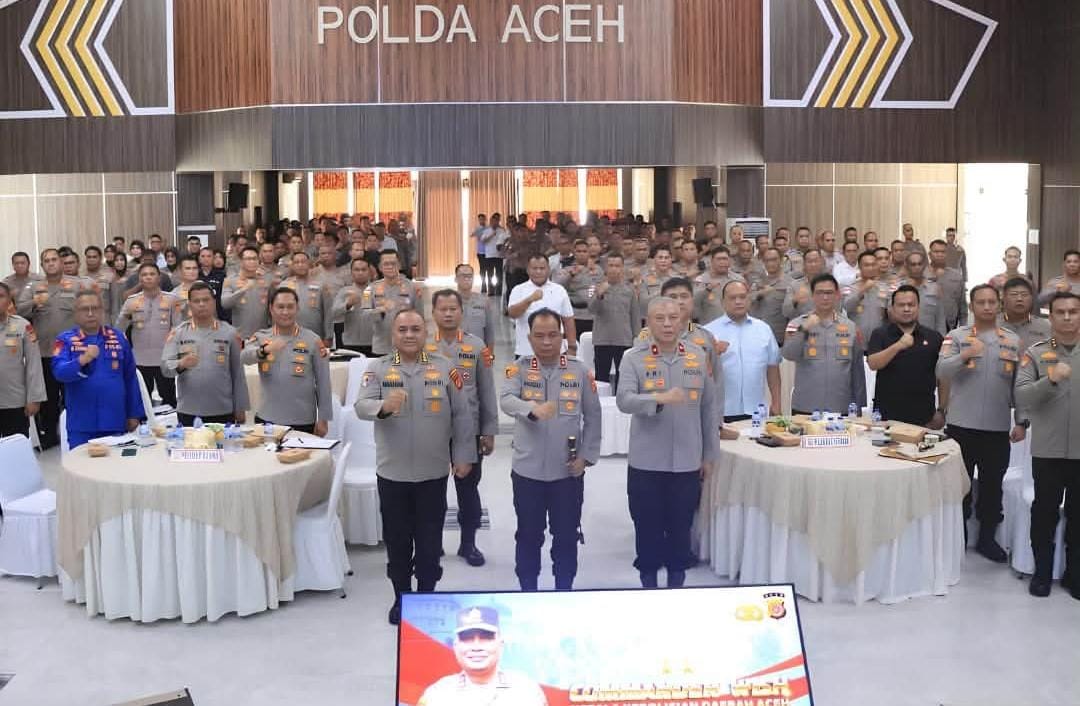 Tekankan Sikap Humanis, Kapolda Ruddi Setiawan Rilis 10 Commander Wish untuk Personel Polda Aceh