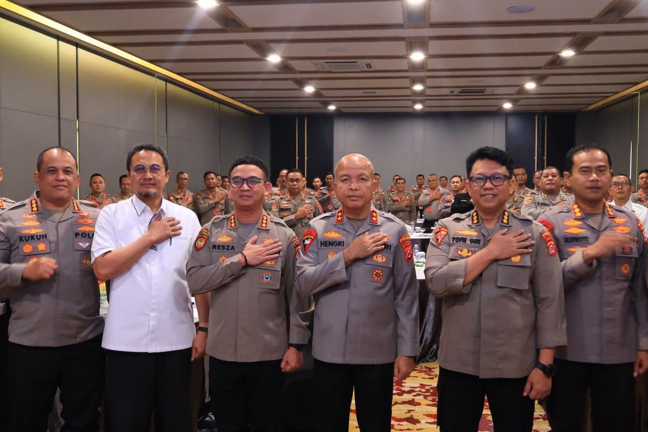 Rakernis Ditpamobvit Polda Banten 2026, Perkuat Pengamanan Objek Vital Guna Mendukung Asta Cita