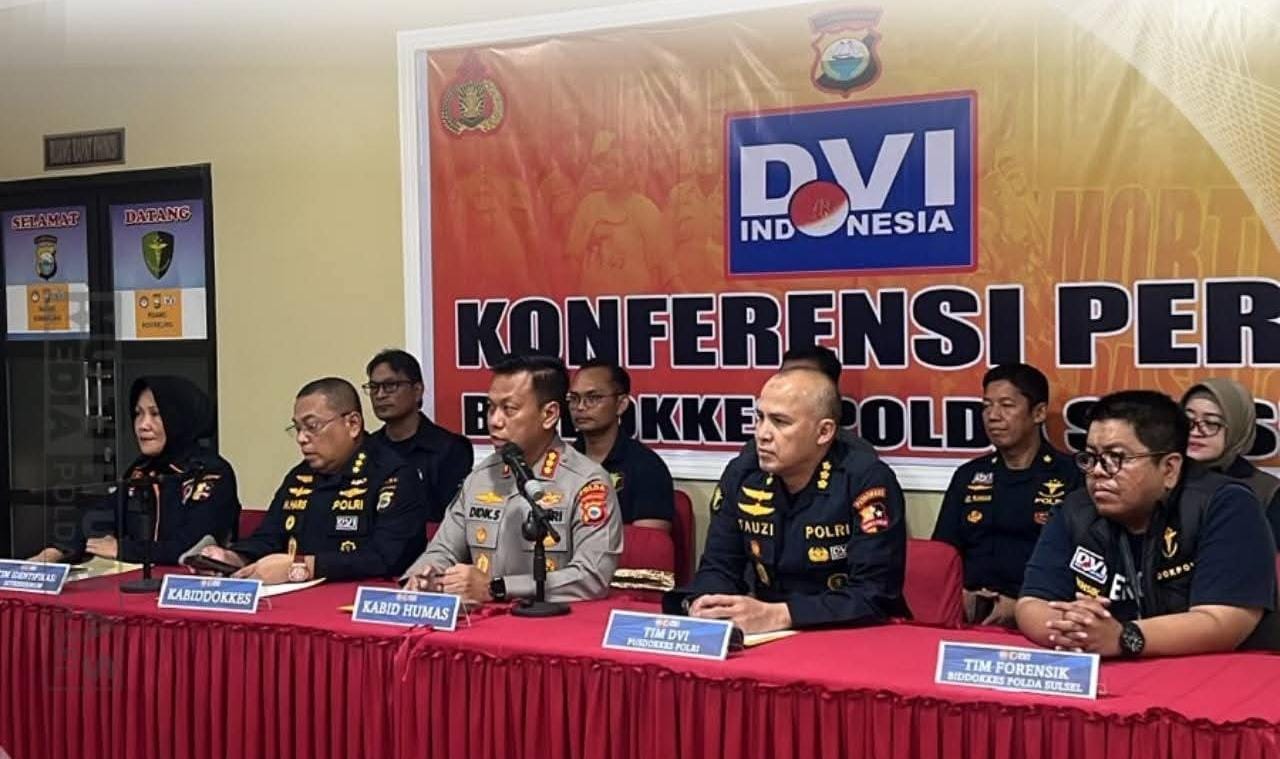 Konferensi Pers Biddokkes Polda Sulsel: Satu Korban Kembali Teridentifikasi, Total Tiga Korban Laka Laut KM Nurul Salsa