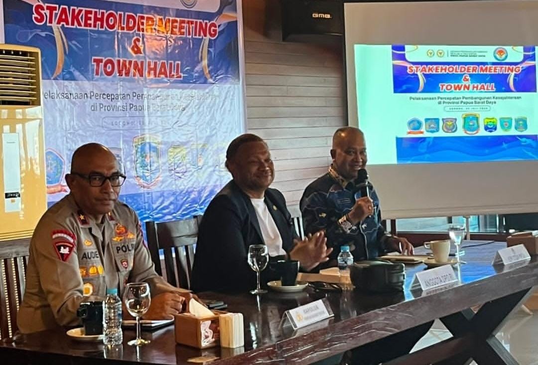 Dorong Percepatan Pembangunan Kesejahteraan Papua Barat Daya, Kapolda Hadiri Pertemuan Strategis Otsus di Sorong