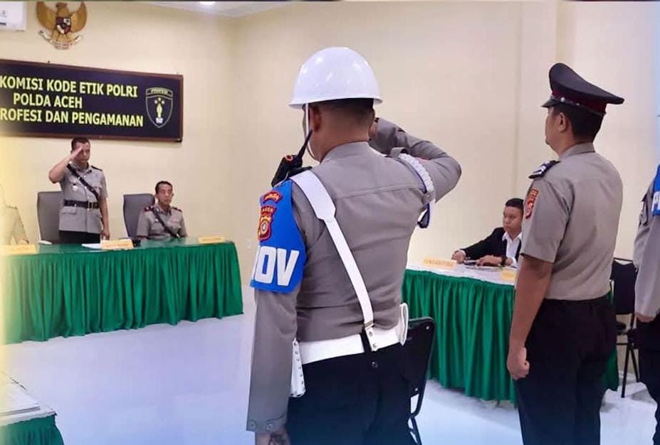 Polda Aceh Tegaskan Tidak Tolerir Pelanggaran: Briptu MZ Dipecat serta Proses Pidana Berlanjut