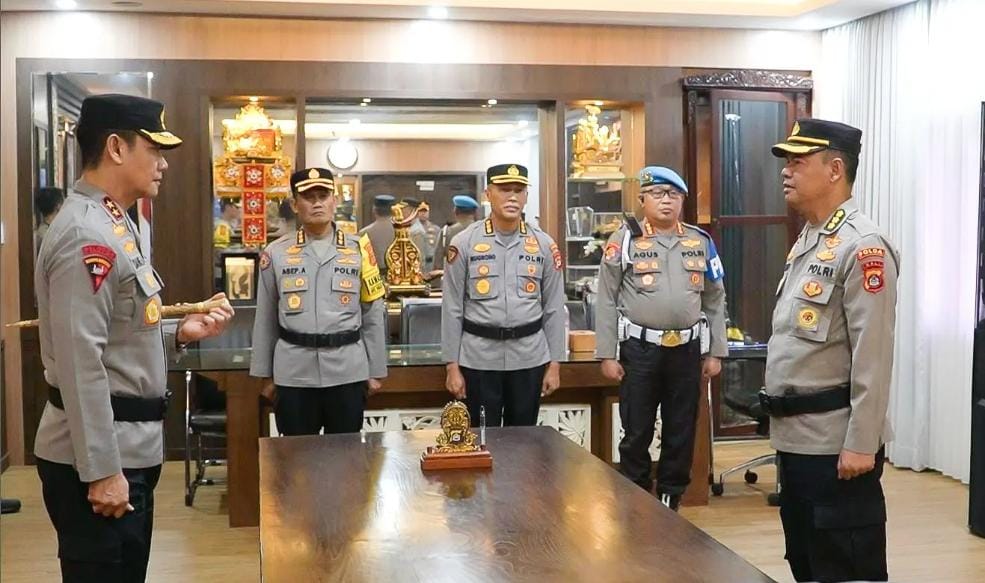 Kapolda Bali Pimpin Penyerahan Jabatan Karolog, Kombes Pol. Leo Joko Triwibowo Resmi Menjabat