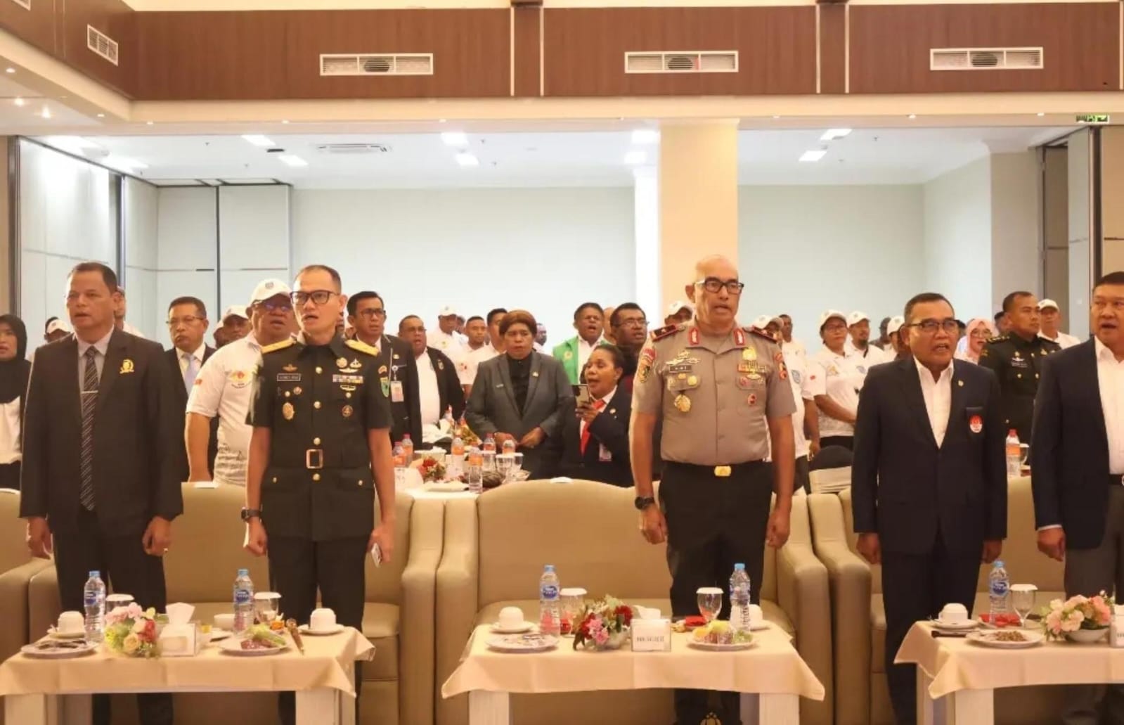 Kapolda Papua Barat Daya Hadiri Musorprovlub KONI Papua Barat Daya 2026