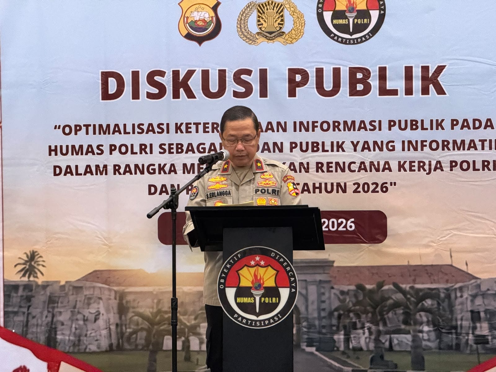 Tangkal Hoaks Era Digital, Divisi Humas Polri Perkuat Keterbukaan Informasi Lewat Diskusi Publik di Bengkulu