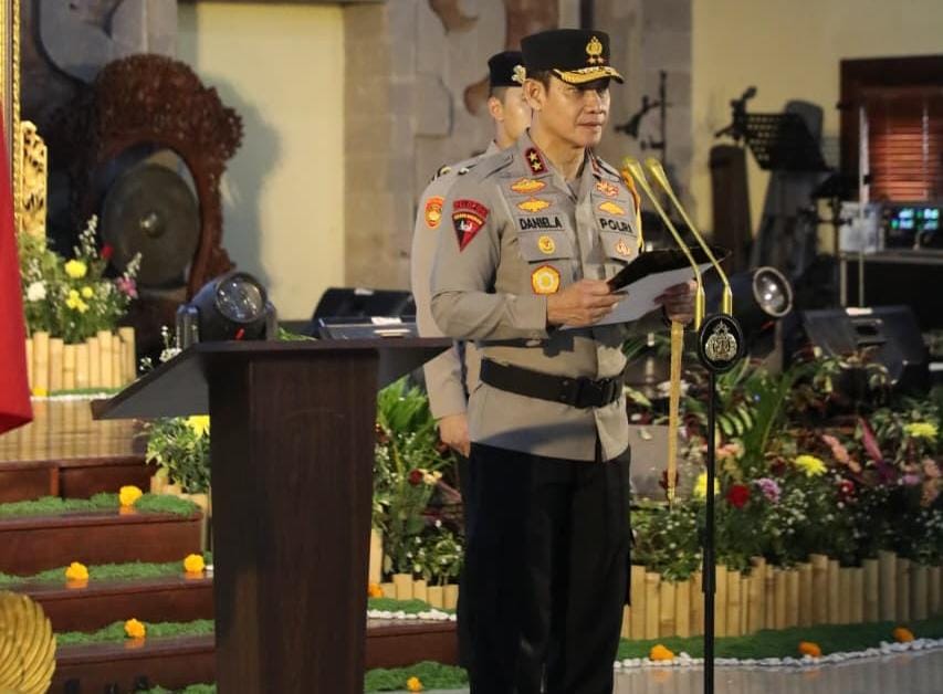 Polda Bali Gelar Sertijab Sejumlah PJU dan Kapolres Jajaran