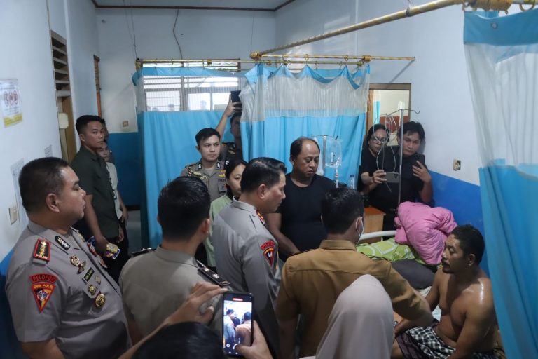 Sisi Humanis Polri: Kapolda Sulut dan Forkopimda Kotamobagu Jenguk Korban Kecelakaan Drag Race Kotamobagu 2026