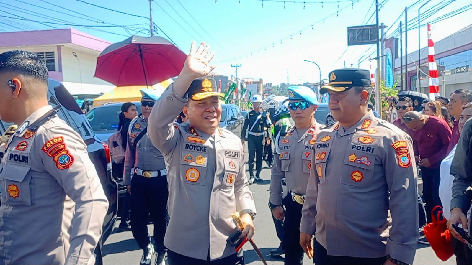 Kapolda dan Wakapolda Sulut Hadiri TIFF 2026, Dukung Pariwisata Tomohon Mendunia