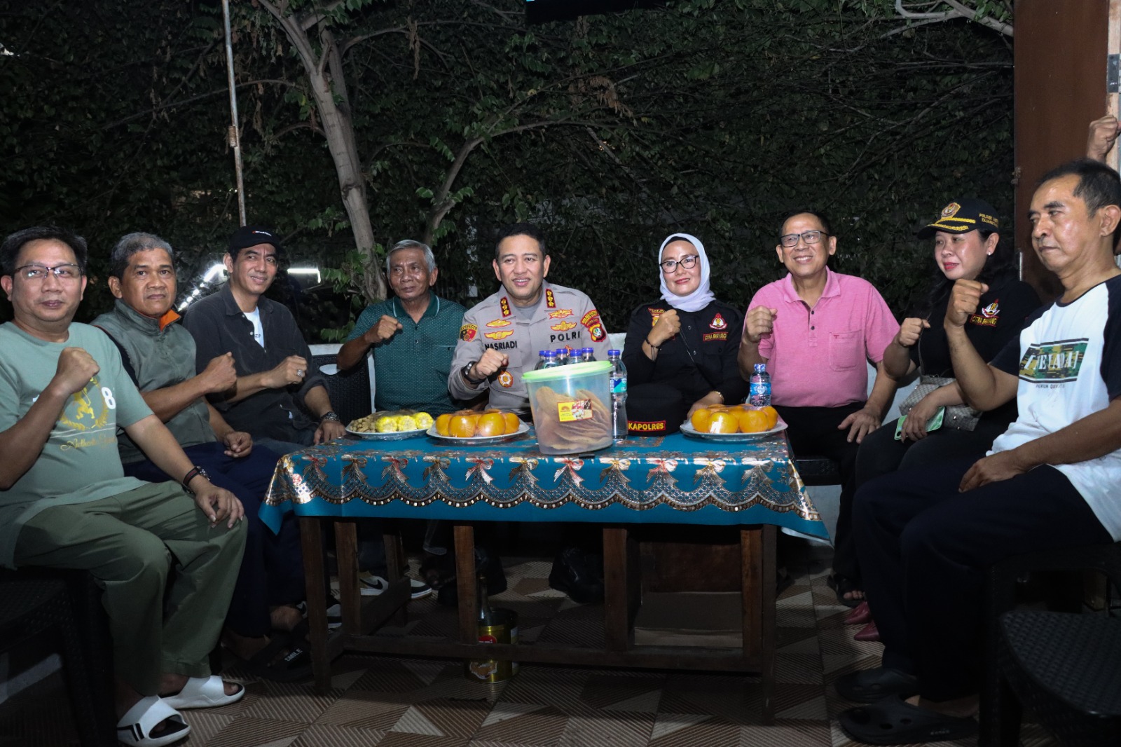 Jaga Jakarta On The Spot, Kapolres Metro Jakarta Barat Kombes Pol Nasriadi Serap Aspirasi Warga Kelurahan Tangki