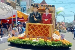 Meriahkan TIFF 2026, Polda Sulut Hadirkan Kendaraan Hias dan Sapa Masyarakat Tomohon