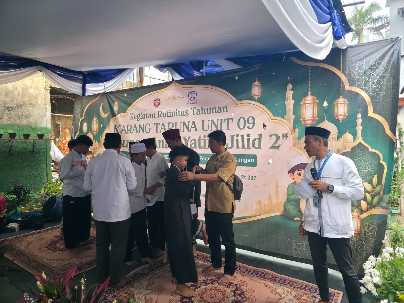 Gelar Santunan Yatim Jilid 2, Karang Taruna Unit 09 Kota Bambu Selatan Jakarta Barat Berkomitmen Tebar Manfaat Berkelanjutan