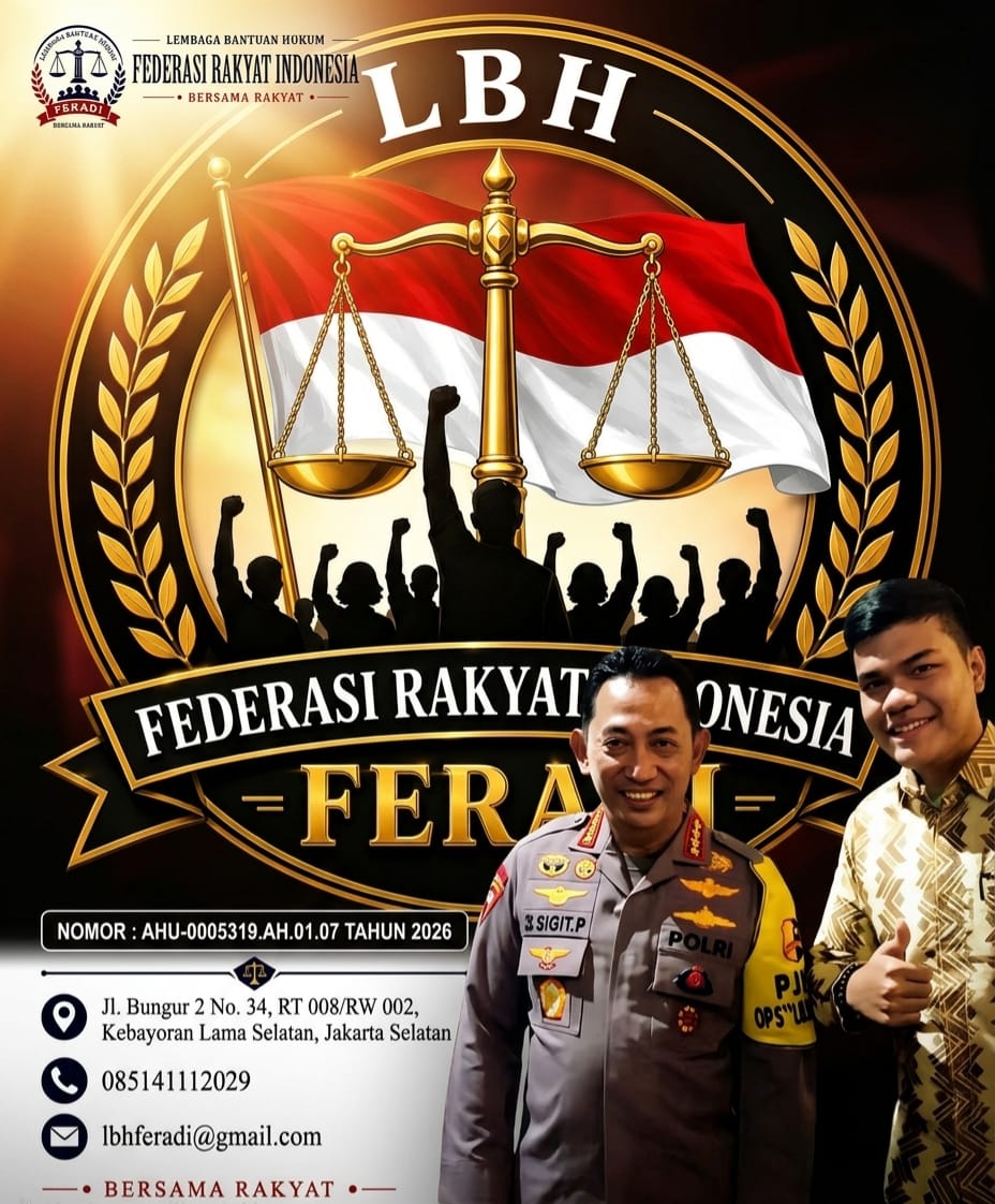 LBH Feradi Perkuat Kemitraan Strategis Bersama Polri Demi Hukum yang Berkeadilan