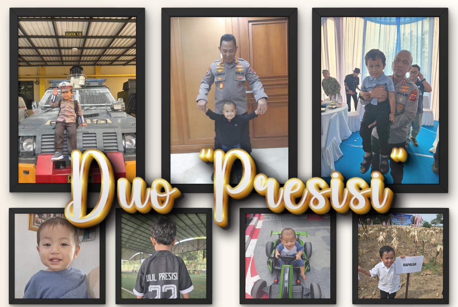 Viral di HUT ke-80 Bhayangkara, Kisah Orang Tua Beri Nama Dua Anaknya ‘Presisi’ demi Harapan Besar