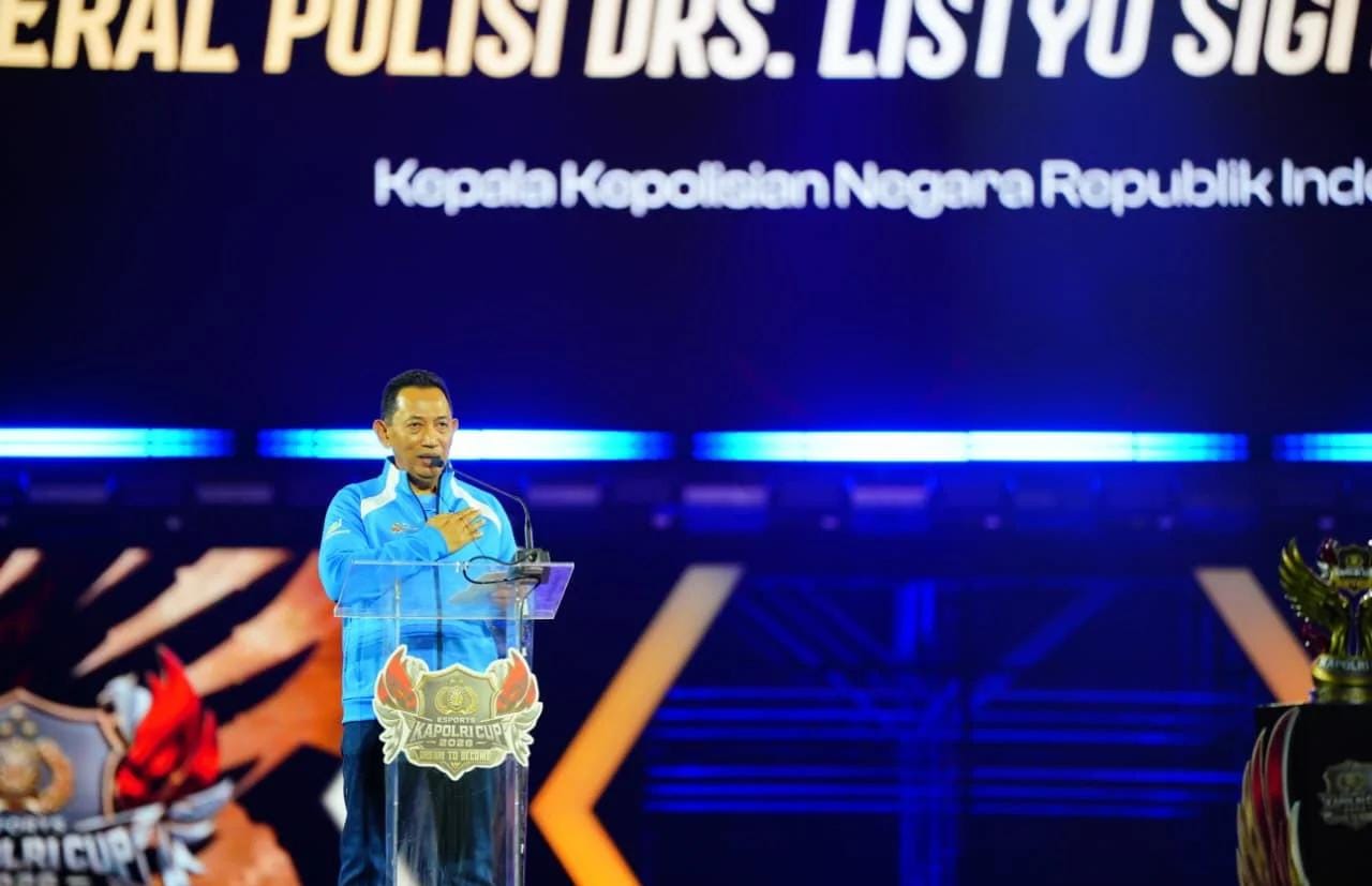 Tutup E-Sports Kapolri Cup 2026, Kapolri Ajak Generasi Muda Jadi Duta Kamtibmas dan Aktif Laporkan Gangguan Ke 110