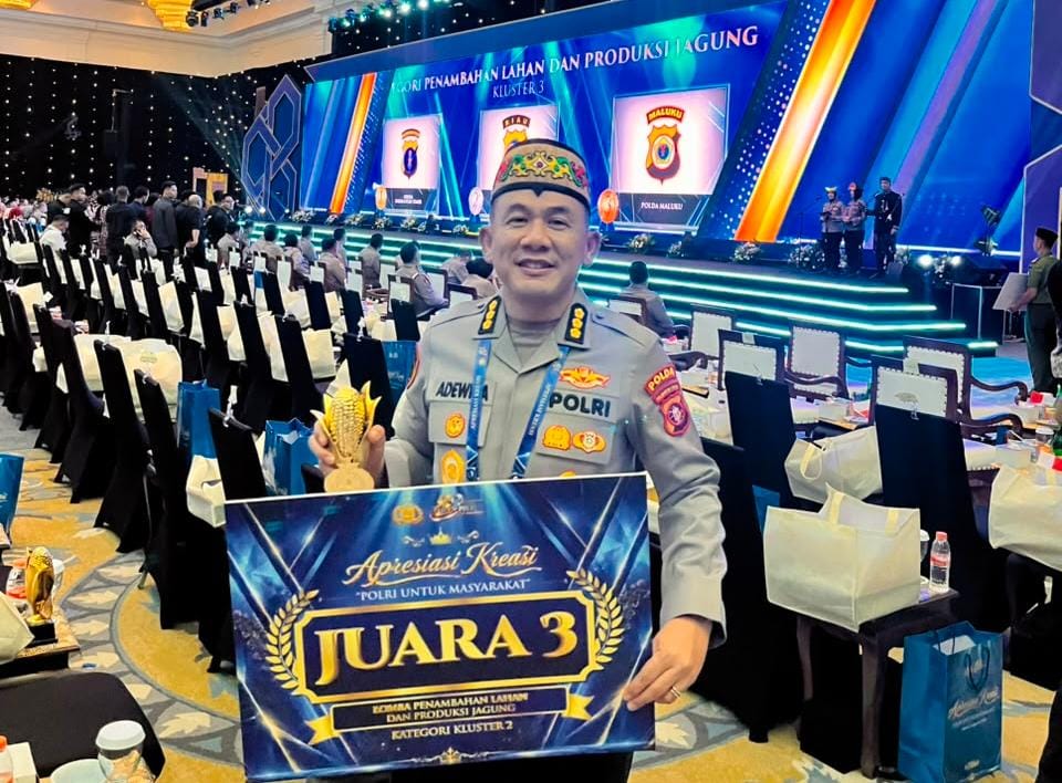 Polda Kalteng Raih Dua Penghargaan di Malam Apresiasi Kreasi Polri