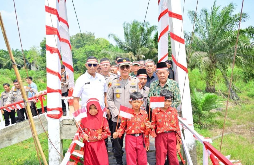 Bantu 11 Ribu Warga, Jembatan Merah Putih Presisi Muaro Jambi Diresmikan Serentak Presiden Prabowo