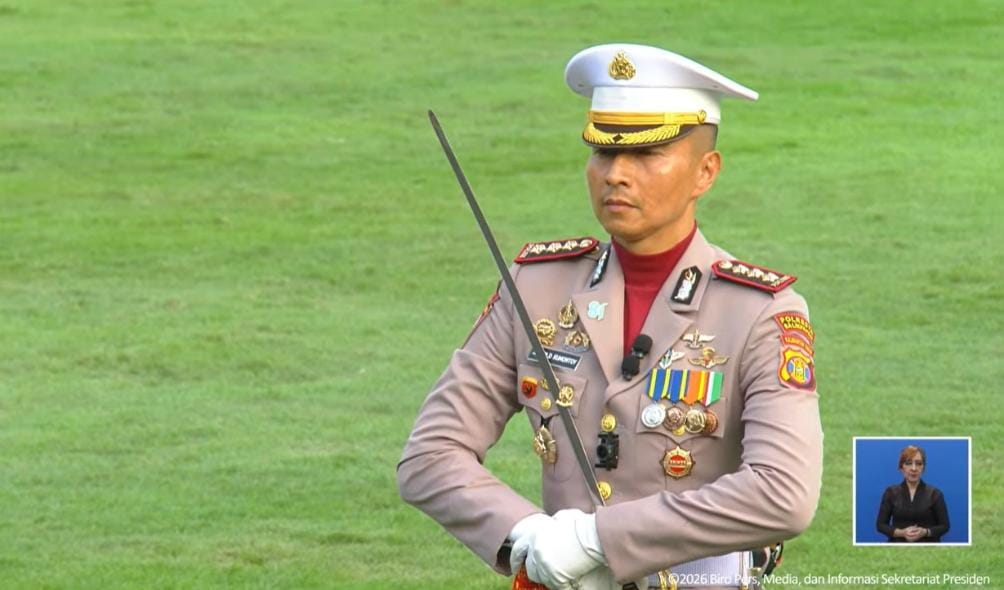 Sukses Gelar Upacara HUT RI ke-81, Aksi Heroik Kapolresta Balikpapan dan Tim Paskibra Banjir Pujian Presiden Prabowo