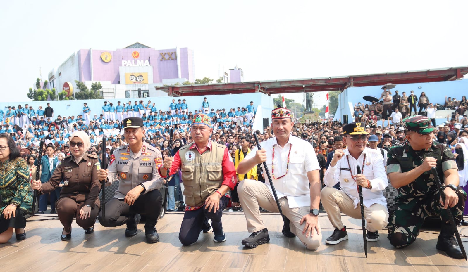 Kapolda Kalteng Dukung Penuh Deklarasi Anti Narkoba