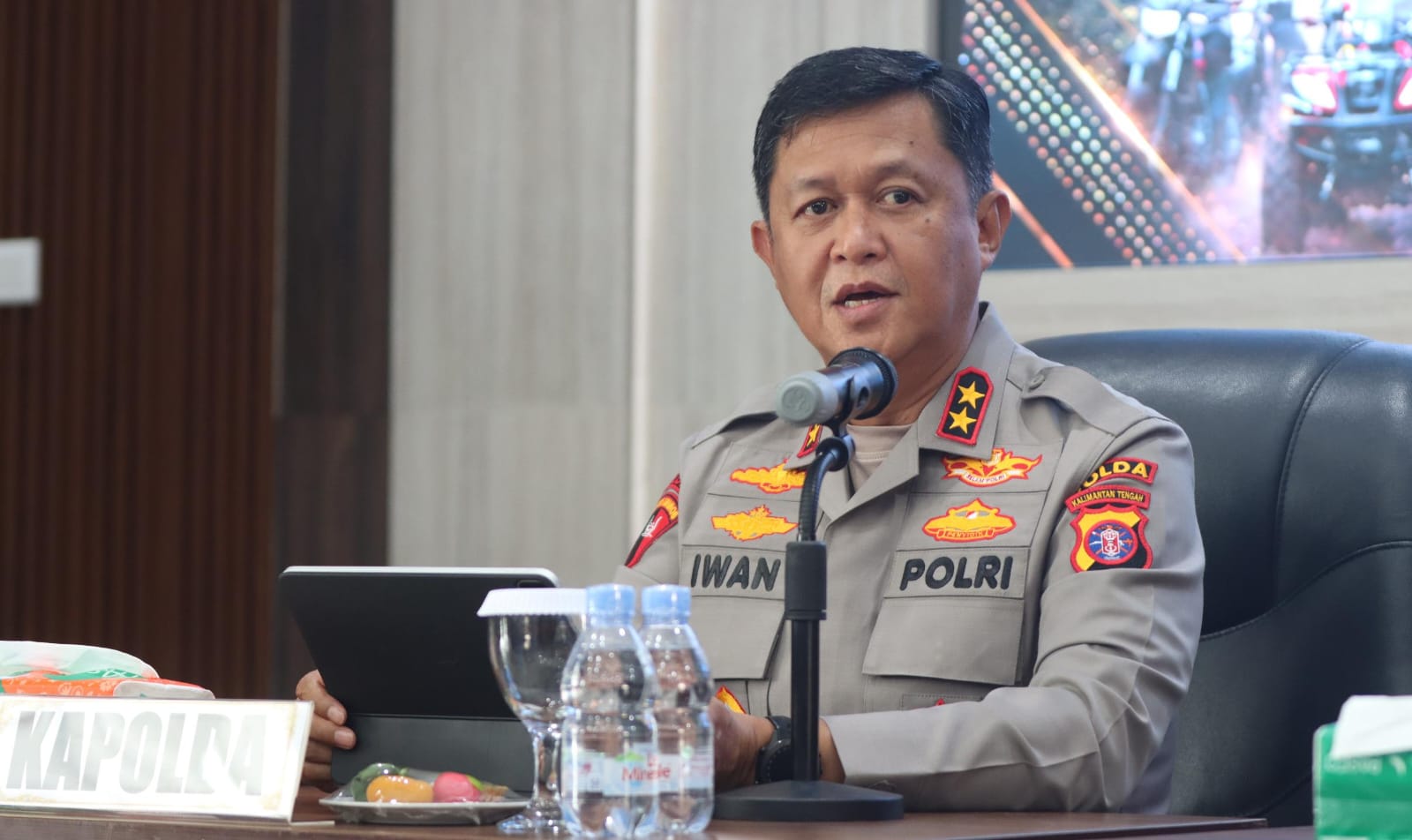 Kapolda Kalteng Rilis Data Karhutla: Turun Drastis Jadi 7.634 Hektare di Tengah El Nino Sangat Kuat
