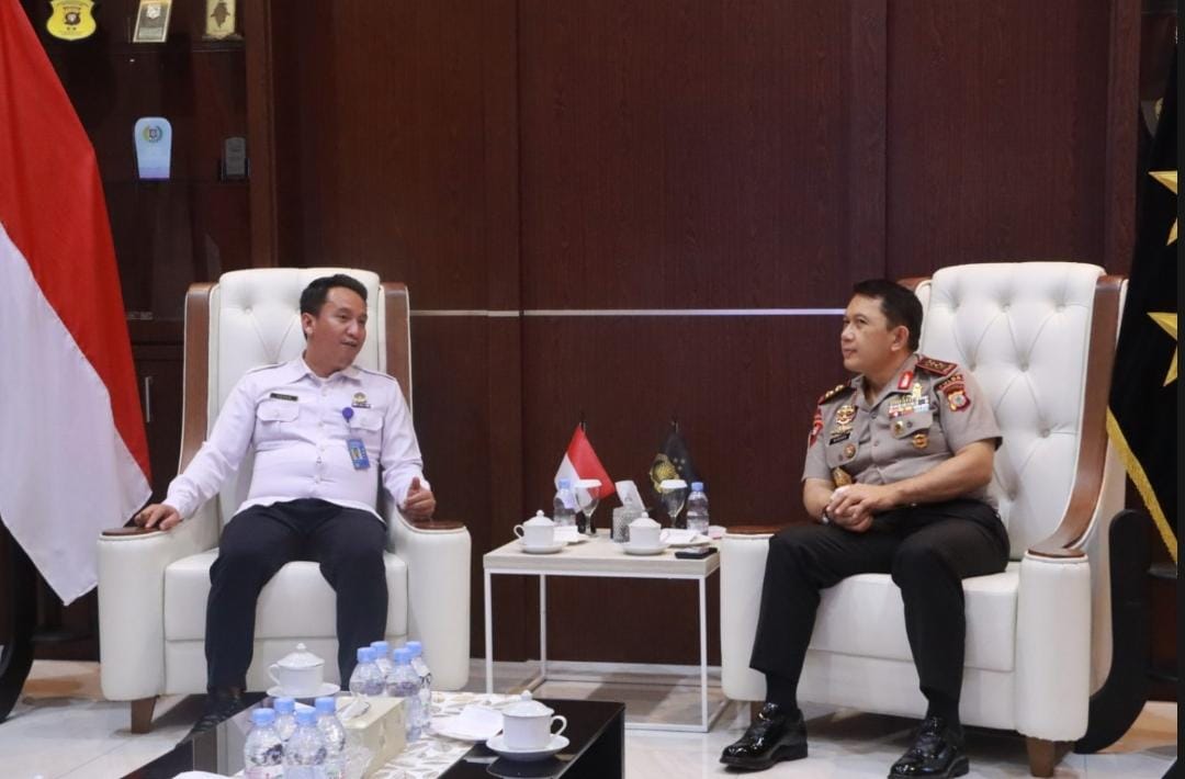 Perkuat Mitigasi Cuaca Ekstrem, Kapolda Gorontalo Terima Audiensi Kepala Stasiun Meteorologi Djalaluddin